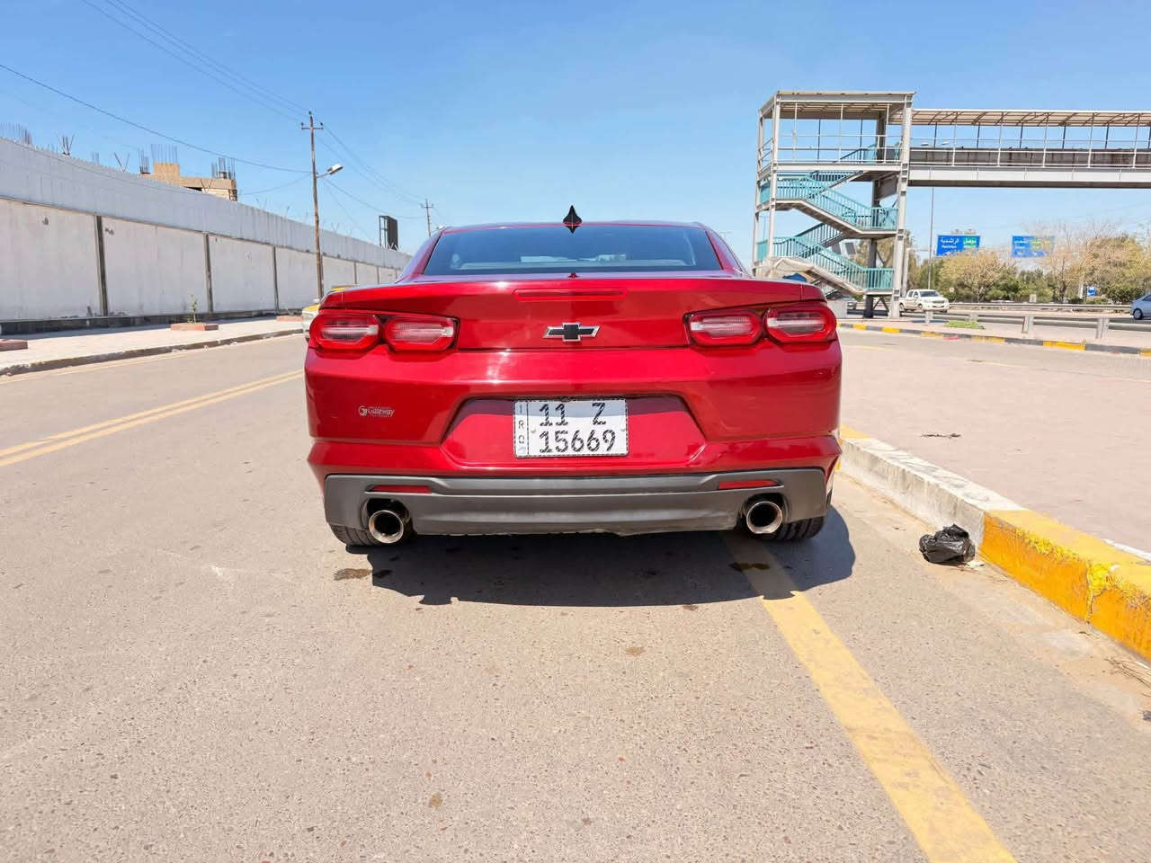 للبيع
للأستفسار ***********
#السعر 145 
كمارو موديل 2023 
مكينه أربعه سلندر تيربو 
ماشيه 22mi 
رقم بغدادالجديد هزه وفحص كله جديد 
تبريد ثلج 
حدادية جديده تخم تاير جديد
محرك كير  مكفول 
سياره بعده ع وضع الشركه 
بيهه صبغ بنيد فقط وصور الحادث ب المنشور 
مكان السيارة ديالى بعقوبة
