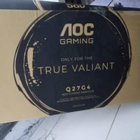 AOC Q27G4 27” | QHD | 180Hz | 1ms  مناسبة للقيمنك الثقيل وصورة جداً وا...