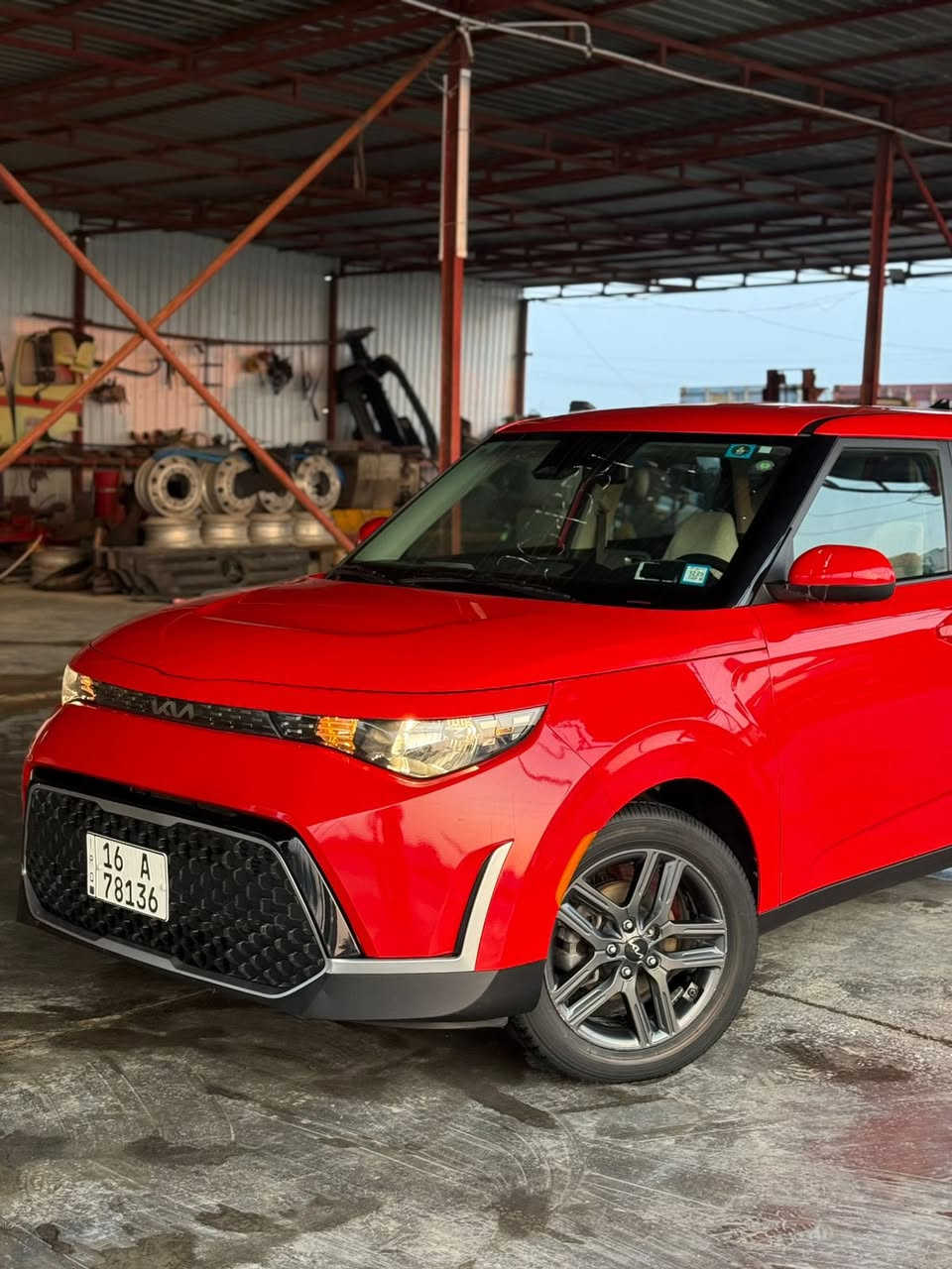 السلام عليكم كيا صول موديل2023باسمي حادث فقط بنيد بدون ارباك السعر167بيها مجال الديوانية ***********
