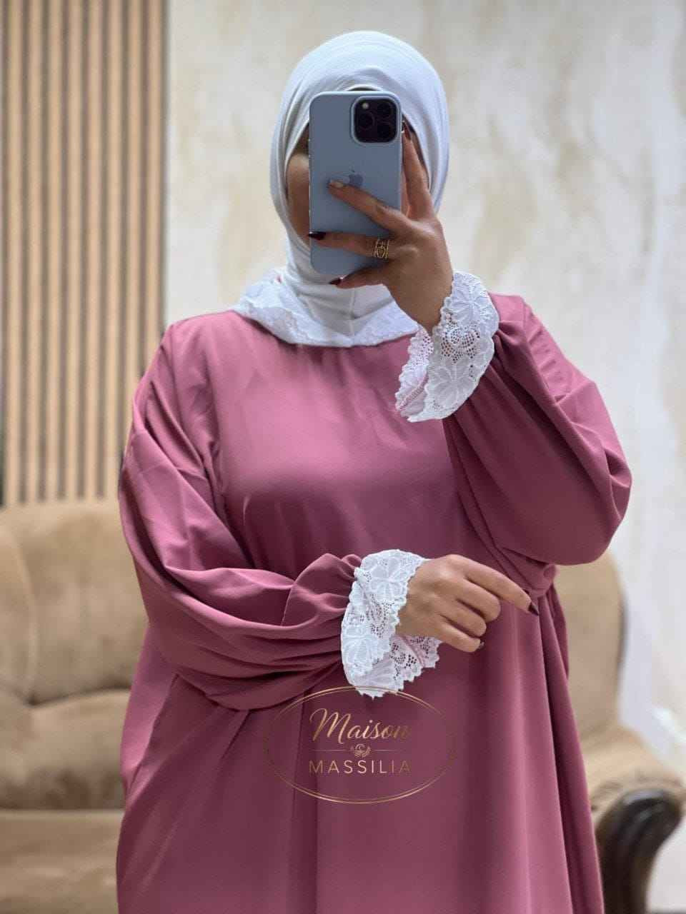 بمناسبة اقتراب شهر رمضان الكريم فضاء السعادة تقدم لكم عباية صلاة بالدونتيل و القوب ديالها...خدمة متقونة ماشي السواقية
ثوب كريب روزا نخب أول 
طايات .L.Xl.Xxl 3xl 4xl 5xl أولاد حسون, مراكش


**إذا كنت صاحب هذا الإعلان وتريد حذفه لأي سبب، رجاءا أرسل رسالة إلى الدعم الفني**