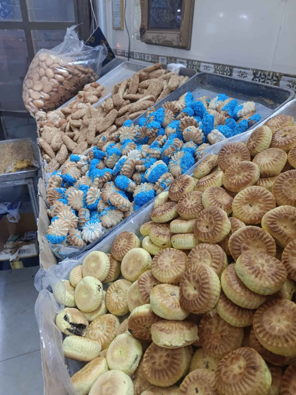 رمضان كريم وكل عام وانتم بخير
🔥يوجد في فرن حي الأمير 🔥
✨صمون حجري✨ 
✨بقلاوه بكل أنواعها  ✨
✨معجنات بأنواعها (كعك سمسم)(كعك دهن )(كليجة )✨
✨ويوجد ايضا جبن وكيمر عرب السدة درجة اوله✨
✨ويوجد ايضا كيك بأنواعها تراب الملوك وحلاء الخشخش✨


**إذا كنت صاحب هذا الإعلان وتريد حذفه لأي سبب، رجاءا أرسل رسالة إلى الدعم الفني**