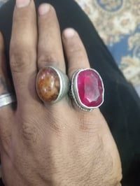 ياقوت • فضة • صياغه قديمه