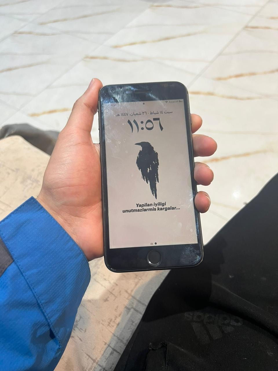 ٨ بلاص 
ذاكره ٦٤
شاشه بلادي بيه فطرة من جوه مامبين 
بطاريه مبدل اصلي مراوس ويا ايفون


**إذا كنت صاحب هذا الإعلان وتريد حذفه لأي سبب، رجاءا أرسل رسالة إلى الدعم الفني**