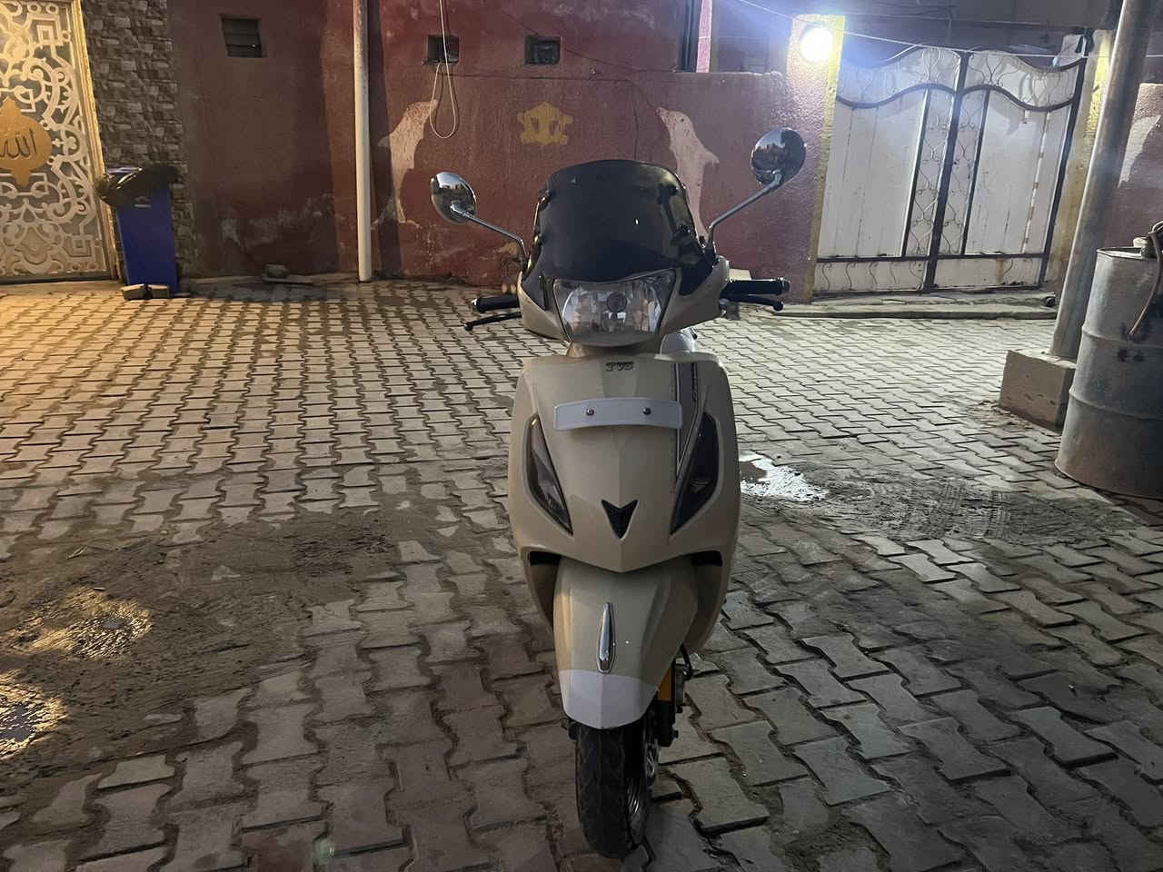 دراجه  TVSنظيفه للبيع  ***********
