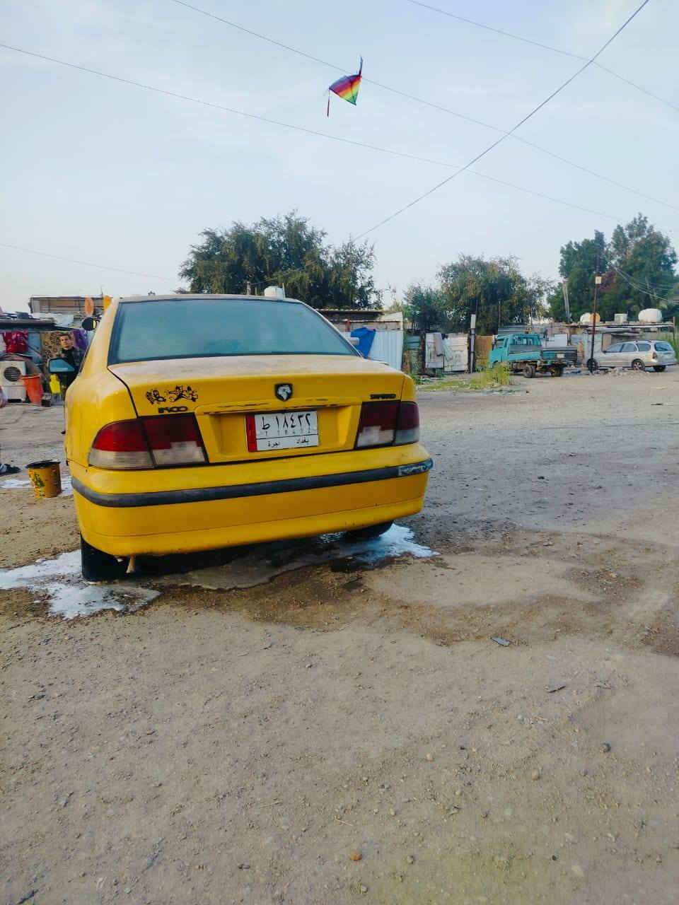 سلام عليكم سمند مديل 2010
مصفره هيه وغرامات مكينه كير خير من الله لا تنقيص ولا تبخير 
صدر خلفي مامي جديد  دوشمه جديد كهربائية كله شغاله تخم تاير جديد باتري جديد شرط تحويل  مكان سياره زعفرانيه 
سعر 29 رقم الهاتف ***********
