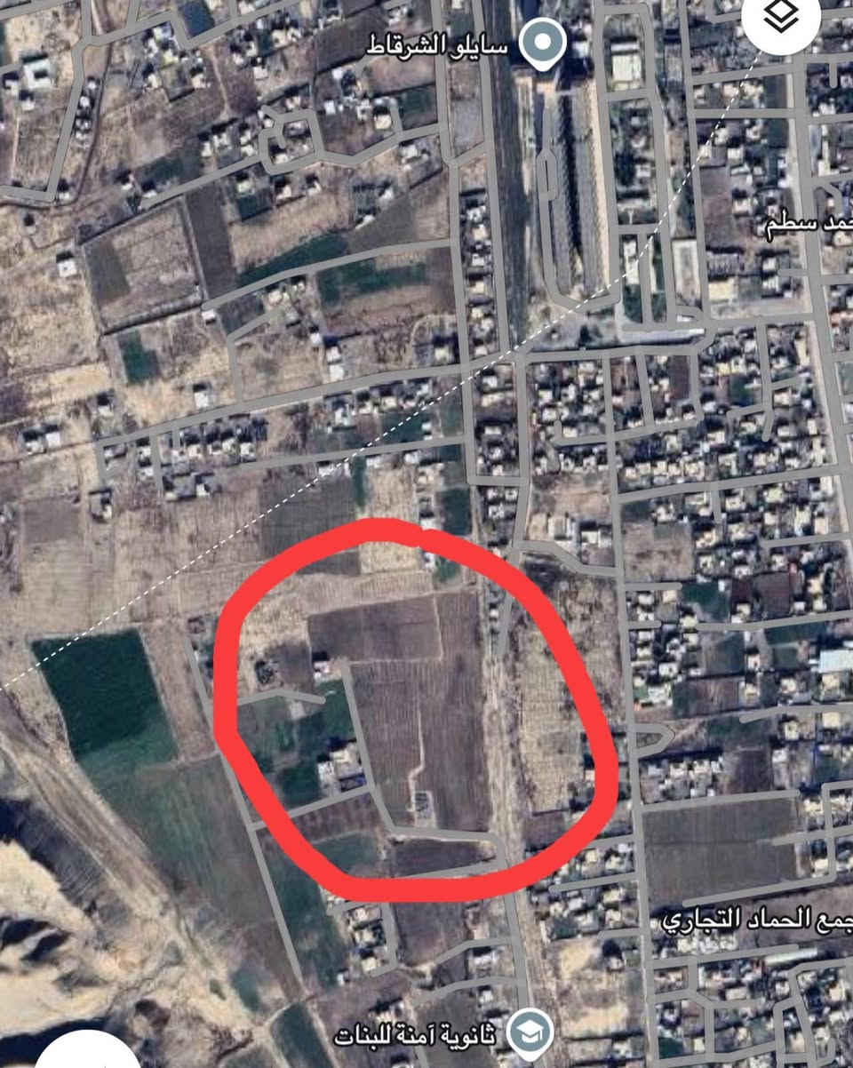 السلام عليكم ..

اعتذر جداً عن الاقساط او الدين 

توجد قطع اراضي للبيع كل قطعه 600 متر 
كل 600 متر ب 8 مليون 
قرب علاوي الدوبان (قريبه ؏ سايلو) 
الاراضي ليست تجاوز وليست قريبه على سكه القطار 

الهاتف ؛ ***********
