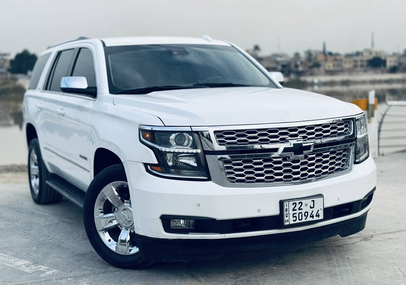 السلام عليكم
شوفرليت تاهو 2018 خليجي LT وكالة المنصور مكفولة من الصبغ رقم اربيل تحويل او وكالة مضمون ماشية 102 الف وصور السونار مرفقة 
المواصفات :: قاصة / داخل بيجي / شاشة خلفية / كراسي امامية كهرباء. / رادارت امامية / جنطة كهرباء / فور ويل / لدات / تشغيل عن بعد  / شاشة / حساسات / مانع انحدار / مانع انزلاق / فول تحكم ستيرن / كروس سرعة 

للتواصل والاستفسار : 
***********
***********
