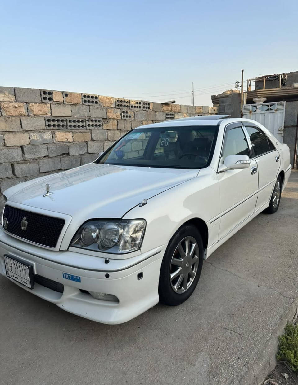 سلام عليكم
ملكة كراون رقم بصرة قرار 48 حرف( ز )تحويل بكل وقت 
محرك تيربو گير رياضي 
شاصي 75
فتحة سقف سلايت روف 
اريل امامي و اريل خلفي مال چكساره
كشنات كهرباء اربعه 
جلد
اشاير مري 
تبريد سبلت 
ارباكات تكم +كشنات
برده خلفيه
تحوير نجف فوك وجوى 
دشبول نجف (عارف العيساوي)درجه اولى 
تبريد مركزي 
استيرن كهرباء 
كاميرا خلفيه دوار
وبعد هواي بيه مواصفات السعر 140 
او مراوس حسب القناعه 
السياره كصة قماره فقط المكان الديوانية  ***********
*********** واتساب
