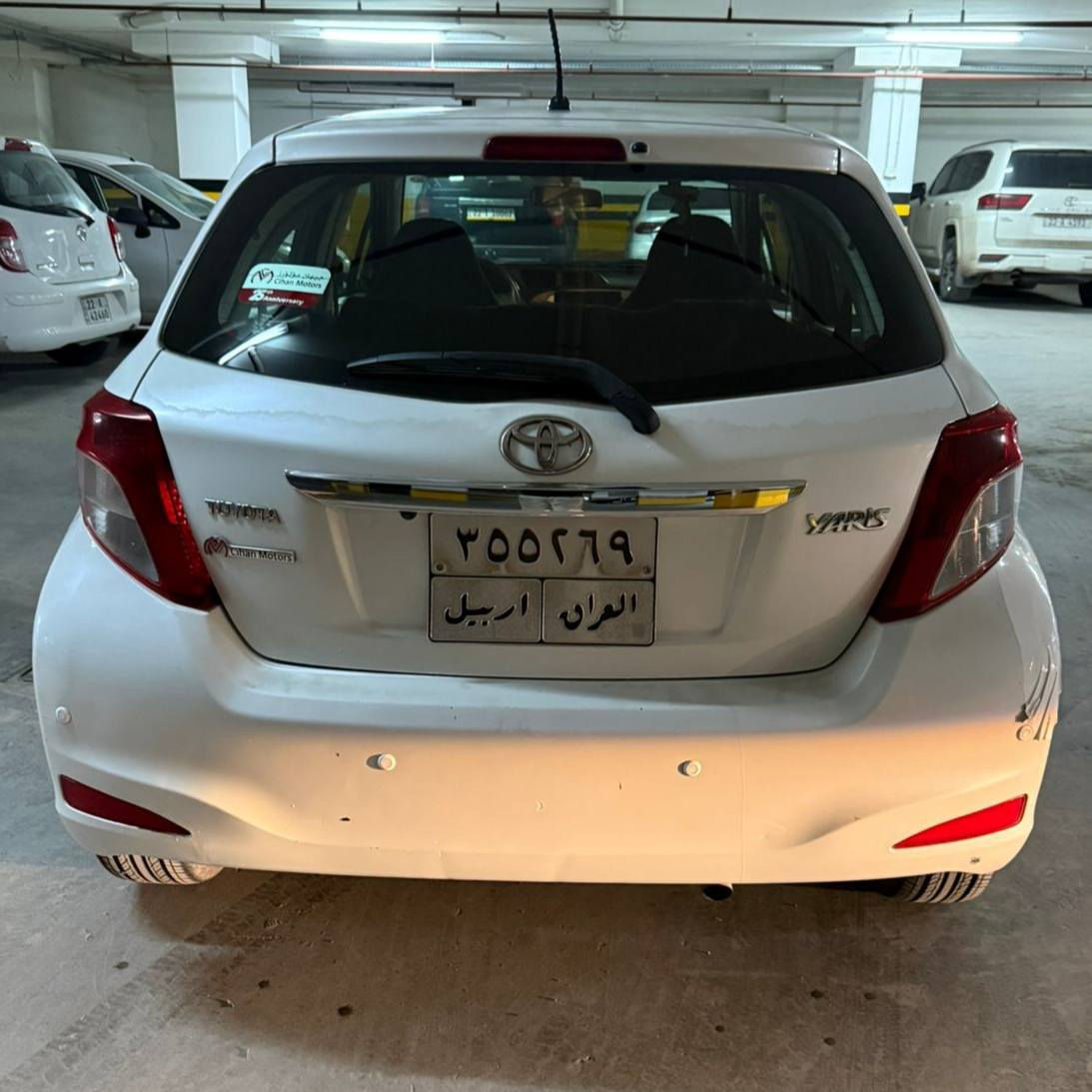 تۆیۆتا یارس 2013 گێر ئۆتۆماتیک 
بێ بۆیاخ 
دوو شوێنی بچوکی تعدیل 
5 ویل کەپ 
5 بالیفە 
چوار تایەی نوێی لەژێرە 
هیچ مەسرەفێکی تێدانیە 
نموونە لە جوانی و پاکی 
بۆنید و سەقفی کەمێک سپی بوەتە

سـعـر : لە کۆمێنت داوابکە ڕاستەوخۆ بۆت دێت 📥 

گێر و مەکیەنەی بەشەرت 
هیچ کێشەیەکی تێدا نییە 

ژمارەی خاوەنەکەی
***********
