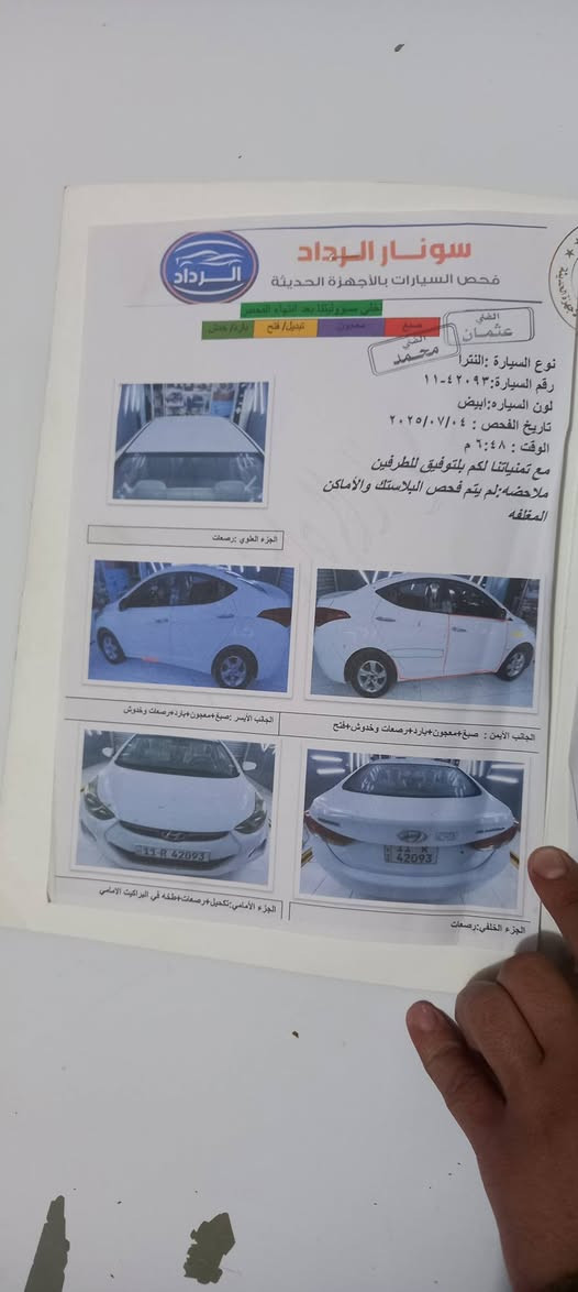 ا
لسلام عليكم النترا 14 للبيع سونار موجود بقيه التفاصيل اللاتصال ***********
