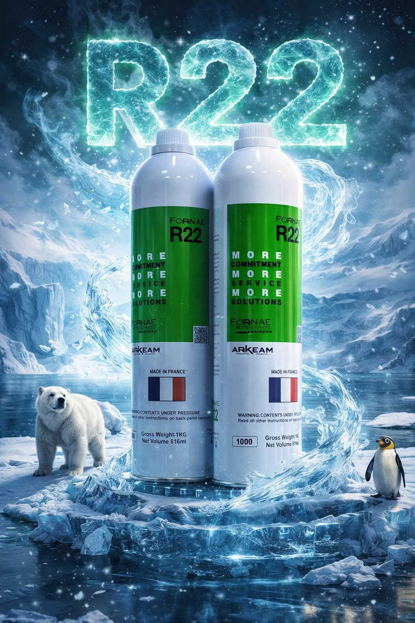 معرض المتحدة للتبريد ❄️
نوفر لكم غاز التبريد الأصلي R22 بجودة عالية

✔ جودة مضمونة
✔ تبريد قوي وأداء ثابت
✔ مناسب لجميع مكيفات السبليت
✔ نقاء عالي وكفاءة ممتازة

💎 منتجات أصلية وكوالتي عالية
💎 أفضل أداء للتبريد والاستقرار

📞 للتواصل والطلب:
***********
‭0772 723 7649‬
📍 معرض المتحدة للتبريد
