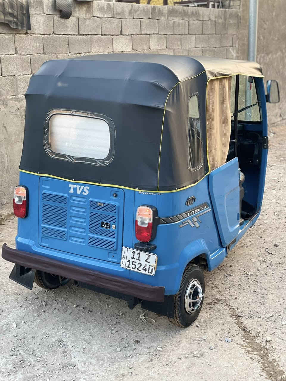 سلام عليكم تكتك TVSموديل 2022  مرقم بغداد ب اسمي تحويل ثاني يوم نضيفه و مكفوله من ضربه و لمعجون  كهربائيات كلها شغاله و مناقصه شي و مسويله بوليش  رايده ب 8 و بيه مجال قليل مكاني
بغداد دوره ابو دشير 
***********
