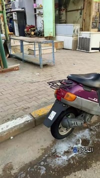 دراجه بطه للبيع نثيه دراجه شلعه ومعدل مكينه ما مفتوح شرط الفحص الرقم 0...