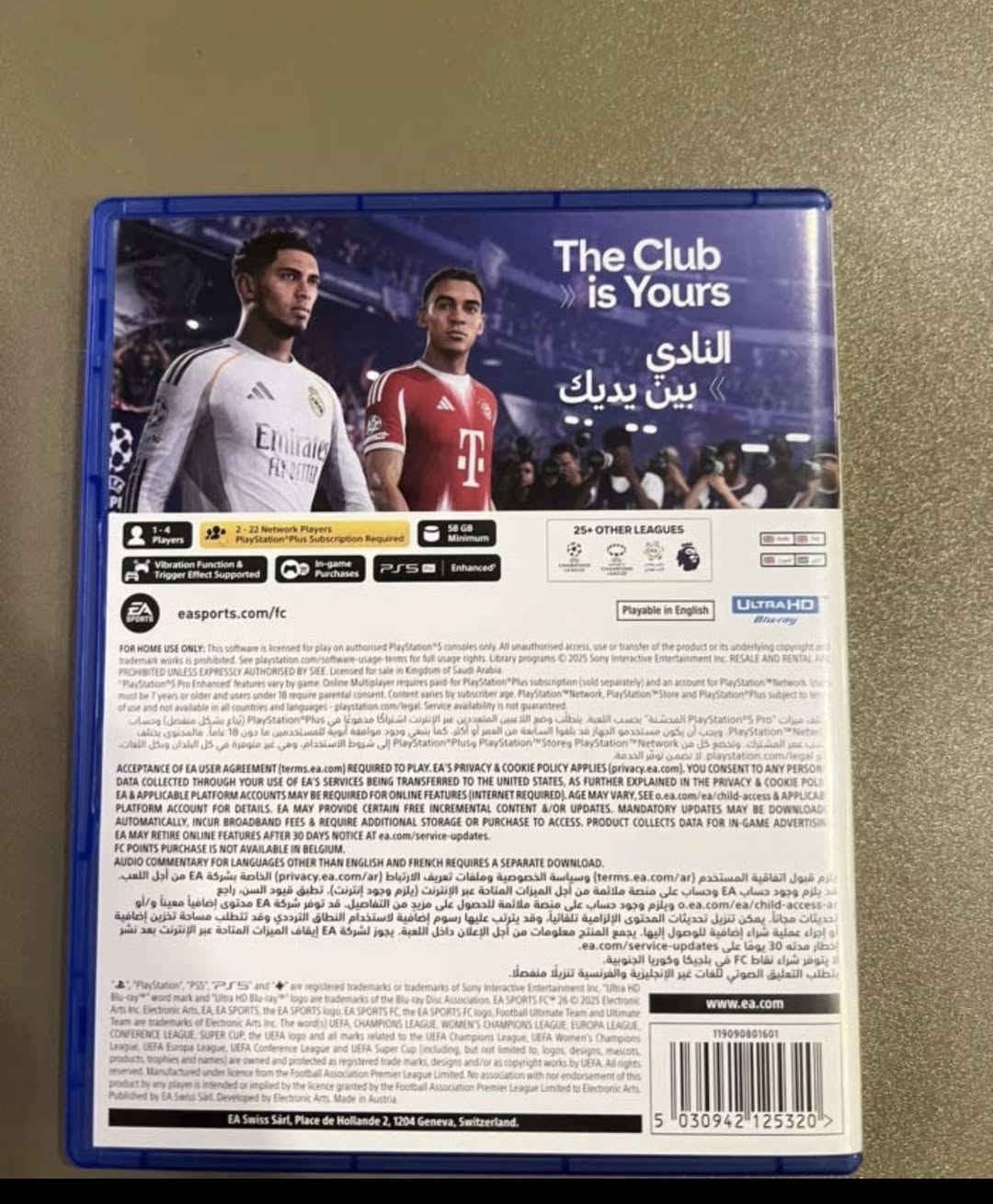 FC26 استعمال قليل 
السعر 65


**إذا كنت صاحب هذا الإعلان وتريد حذفه لأي سبب، رجاءا أرسل رسالة إلى الدعم الفني**