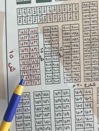 قطعه للبيع عرض مميز من صاحب 1791.     125 متر شارع 15 سعر مناسب 78 وبي...