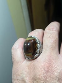 خاتم سليماني دهن ودبس   ☠️👁احمر 👁قديم   👁 معطف   قديم من اندر انواع ال...