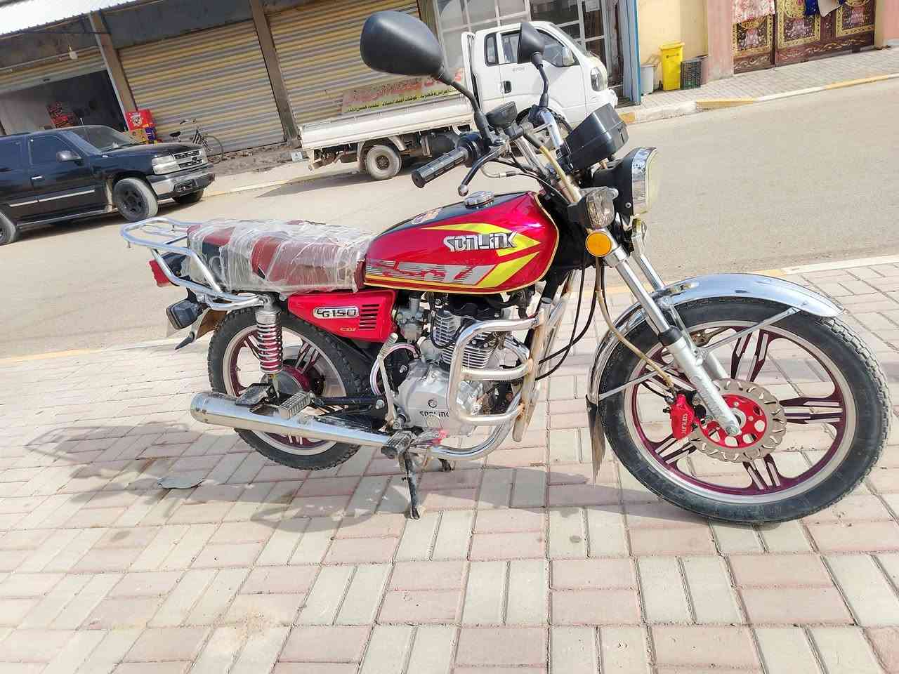 دراجه للبيع موديل 2023 محرك 150 السعر 650 وبي مجال  ***********
