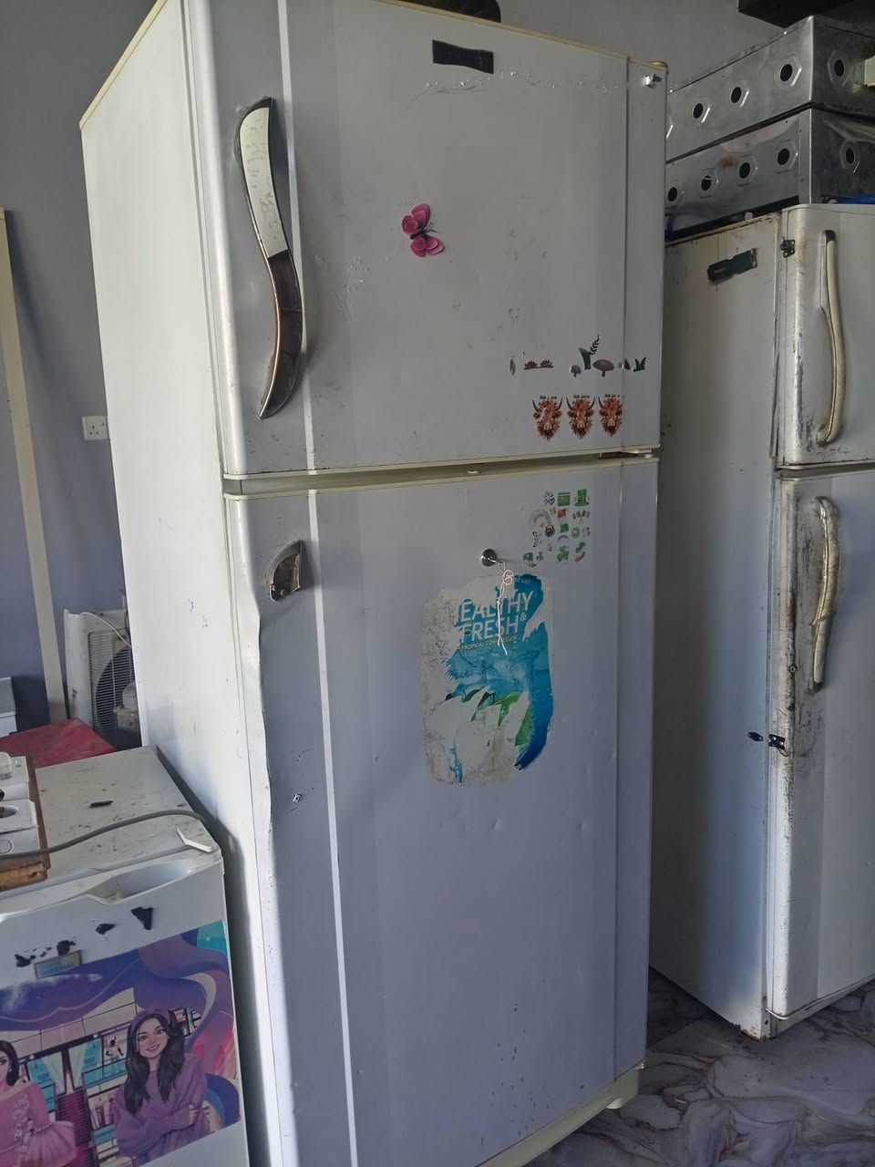 ثلاجه كبيره
عدد 2
لبيع سعر واحد عل 100
شرط تجميد
معرض سومر لاثاث منزليه
بيع وشراء
موصل سومر سايدين جامع قبأء مجاور تيم مارت

وتساب ***********
