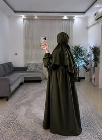 زي شرعي • قماش سندريلا • فري سايز ٦٠-٩٠