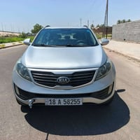 سياره سبورتاج للبيع موديل 2013 سياره خليجيه ماكينه 2400 دوش سياره بيها...