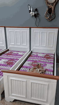 مساء الخير والعافيه متابعين الصفحه 
تم تسليم طلب الزبون 
غرفه شبابيه ام سته طابقين نجاره عراقيه 
الموديل تركي الشغل عراقي 
الصبغ حراري مال سيارات
نشتغل حسب الطلب كل الموديلات 
نجاره علي كاضم 
بابل الحمزه الغربي 
واتساب ***********
