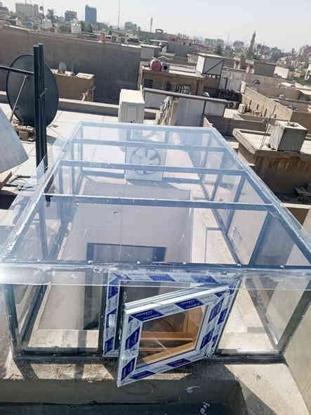 سقف زجاج بولي كاربون ابلاستك   المنشأة تركي و   والعمل  بديل الزجاج عازل للحرارة ألوان مختلفة
سعر المتر كرستا والعمل 80 الف دينار 

ضمان عشر سنوات
لفائدة من استخدام هذا النوع من التغليف او الغطاء عبارة عن
１- منع تسريب المياه والأمطار
２- منع تسريب الغبار والاتربة
３- التقليل من ضجيج الاصوات المرتفعة
４- الامان والاطمئنان
５- توفير الاضائة  الكافية للمنزل
６- يتحمل الرياح القوية وتساقط الحالوب 
７- جودة عالية وتحمل بقاء اكثر
وليس هذا فقط جميع اعمالنا ياتي بضمان ١٠ سنوات 

الاتصال برقم  ***********
او مراسلة الصفح
