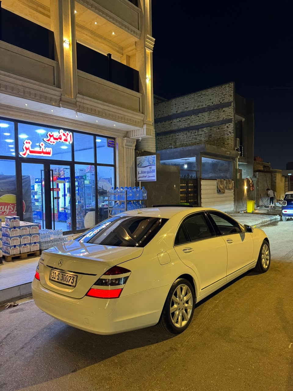 للبيع مارسدس 2007وارد يابان رقم بغداد تسجيل جديد مال مزاد سيارة جديدة ماشية100الف حقيقي فول موصفات 550للبيع او مراوس مكاني بصرة السعر200 الأستفسار على رقم***********
