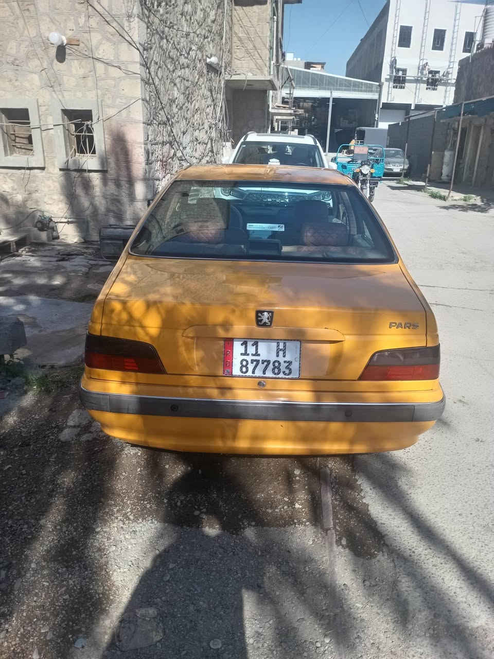 السلام عليكم 
بيجو بارس موديل 2018 السيارة مكفوله بس بيها طخه بالبنيد و بيها تبخير اول متشتغل وبيها منضومه غاز 60 لتر بيها دوشمه ارضيه و كشنات و بيها تنته المكان الكرادة كمب سارة قرب جامع الشاكري السعر 60$ وبيها مجال للطيبين 
الرقم ***********
