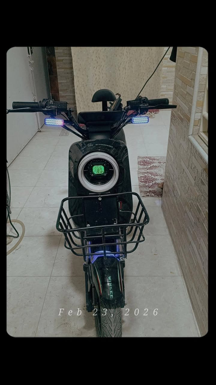 لبيع دراجه شحن 9R نضيفه عنوان حي نسيان رقم
*********** سعر 300 بيه مجال شراي
