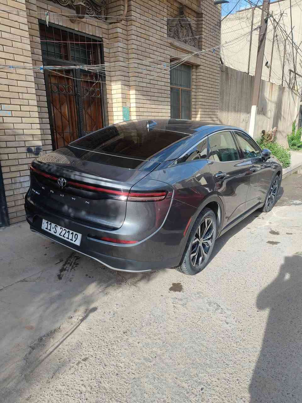 2024 تويوتا كراون فئة XLE للبيع ، رقم بغداد باسمي ، حادث جانبي بسيط كما واضح بالصور.. السعر 27000
- مكلف بالنشر فقط .. التفاصيل التواصل مع صاحبها 
محمد 
***********   
واتساب
