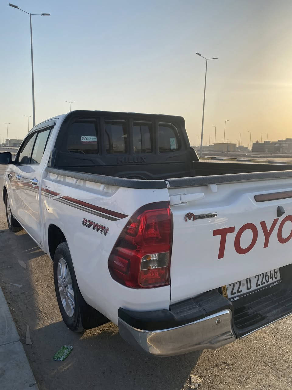 سياره فول مواصفات بيك اب موديل 2022اربيل رقم جديد سياره كفاله عامه تبريد امامي وخلفي
السعر 265
رقم الموبايل :*********** 
متواجد وات ساب
