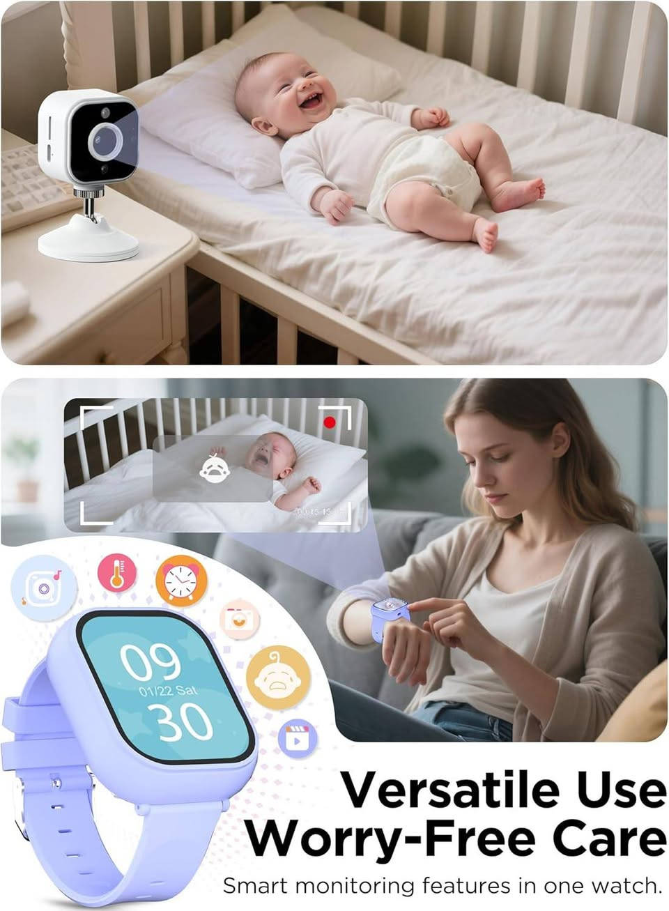 كاميرا مراقبة الأطفال مع شاشة على شكل ساعه تلبس باليد بيه منبه وحساس حركة وتكدر تراقب الطفل وسماع صوته من الساعه ومراجعت التسجيلات مع رام ٣٢ اصلي مع شاحنه مع كافة الملحقات


**إذا كنت صاحب هذا الإعلان وتريد حذفه لأي سبب، رجاءا أرسل رسالة إلى الدعم الفني**