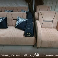 تخم ١٠ مقاعد تفصال عراقي درجة اولى قماش سميك سهل التنضيف سفنج مضغوط يد...