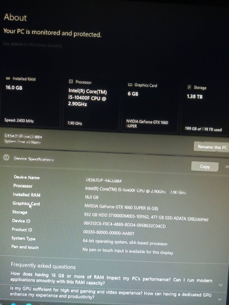 سلام عليكم pc للبيع كاملة الموصافت بل صورة وباقي تفاصيل خاص السعر 600 مكاني بغداد ماوس ارجبي كيبورد ميكانيكي سماعة ارجبي ستان سماعة يوبي اس كرسي كيمنك بادة


**إذا كنت صاحب هذا الإعلان وتريد حذفه لأي سبب، رجاءا أرسل رسالة إلى الدعم الفني**