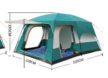 خيمة عائلیة
قیاسات موضح بالصورة 
منام ٥ نفرات غرفة و صالة 
قماش مطري سقف طبقتین
سعر ۷٥ الف 
موجود  قطعتین مامستخدم 
للحجز راسل ماسنجر او واتساب ***********

نوفر لكم كافة معدات تخییم تابع صفحتي شخصیة 
https://www.facebook.com/share/19vHpjuabC/
