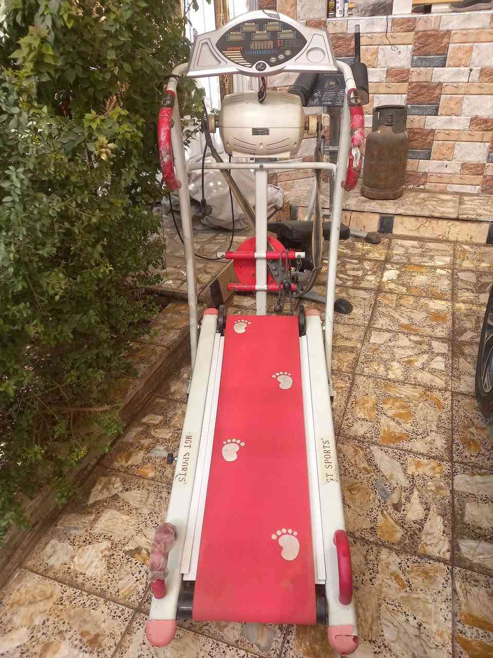 اجهزه رياضيه بيسكل رياضي الماني..
غزال طائرة رياضي أوربي 
هزاز كريزي تكسير شحوم تدليك جسم 
جهاز جري ميكانيكي بدون كهرباء 
اب كوستر طحن معده تكسير شحوم 
سعر الواحد ٩٠ الف العنوان بغداد 
0775415458.


**إذا كنت صاحب هذا الإعلان وتريد حذفه لأي سبب، رجاءا أرسل رسالة إلى الدعم الفني**