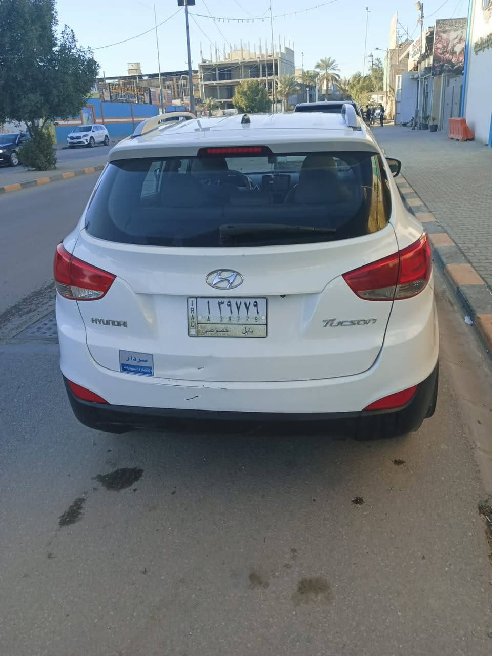 السلام عليكم مكلف بالنشر
توكسان 2014
كير مكينه مكفولات
تخم تاير جديد 
تبريد ثلج تدفئه 
السيارة حلوه و جاهزه ع اخر حبه
بيها ملاحظات مثل ماموضح بالصور وصبغ بالقمارة شي بسيط اثر طابوكه وكاعه عليه
سنوية نافذة مالكها نجف مداورها بالنجف
سونارها موجود
السعر 139 مجالها بسيط
الاستفسار اكثر اتصل ع رقم 
***********
