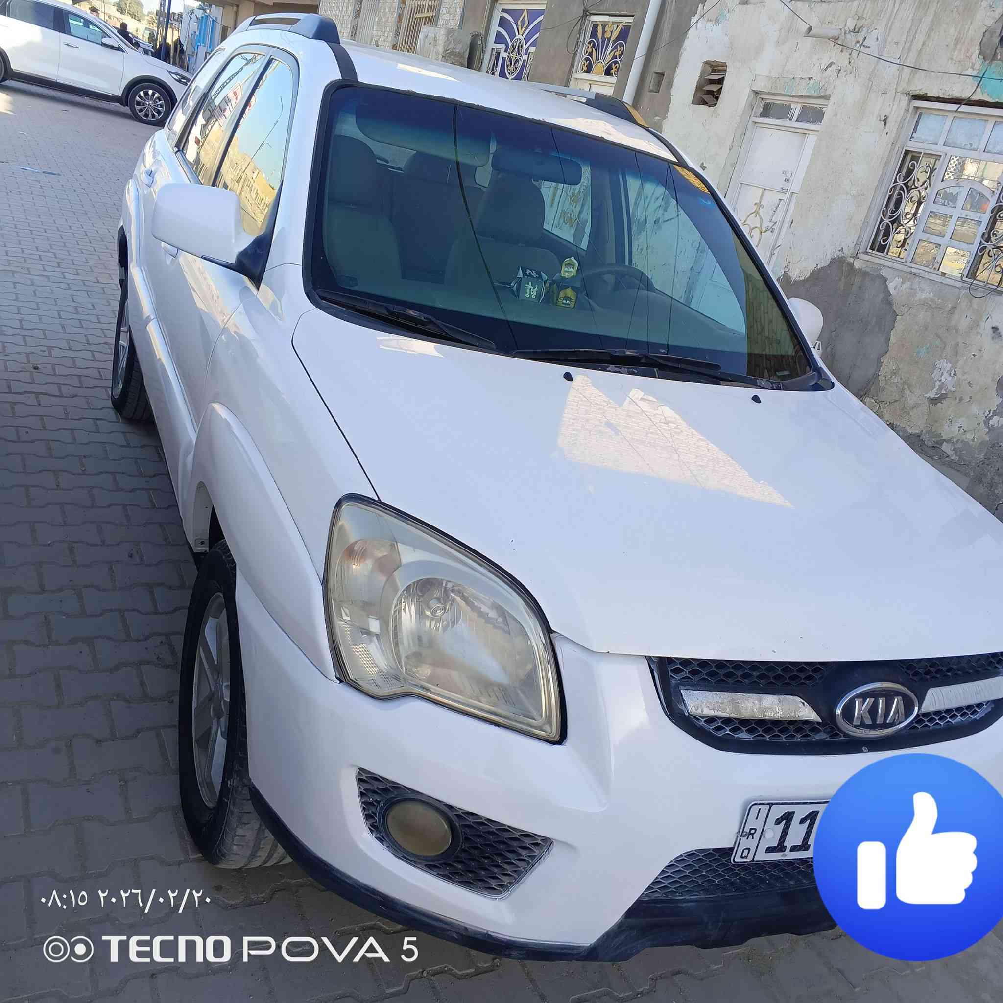 السلام عليكم سبورتج موديل 2009خليجي رقم بغداد باسمي سنوية جديدة ما ساقطة كير بلادي مكينة 2000 بلادي تبريدها شغال مكفولة ما عدا تقريبا اشبر صبغ طرف البنيد اثر شخط يعني بدون معجون والباقي كفالة بدون فتح وبدون تبديل رقمها مشروع وطني العنوان الديوانية
سعرها 115 وبيها مجال قليل  للاستفسار 

***********
