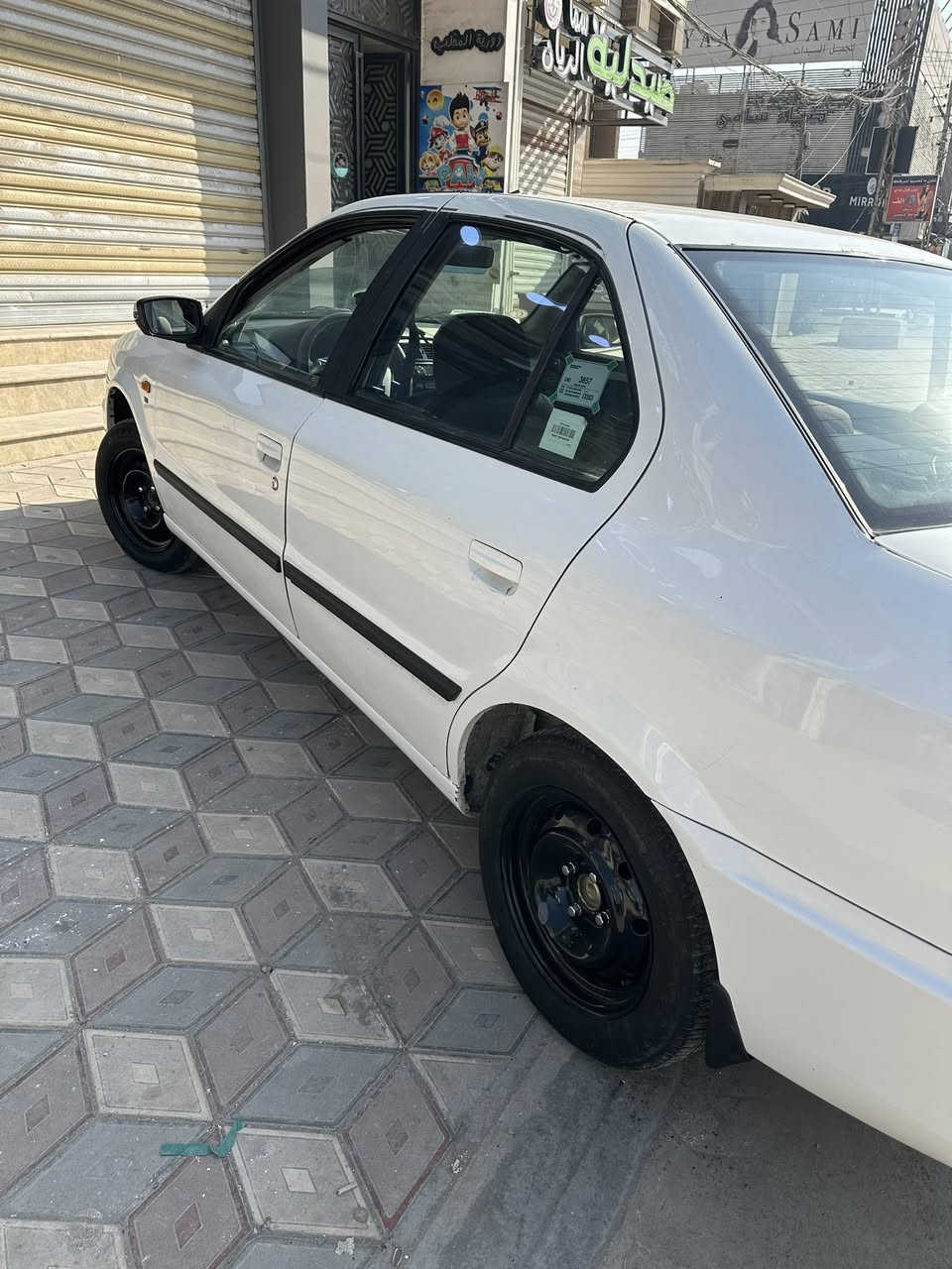 سلام عليكم .سمند موديل 12مكفوله ضربه وصبغ كير مكينه خير من الله جديدات سياره جاهزه من كل النواحي مناقصها رقم بغداد الجديد دشبول محدث 17 تحويل ثاني يوم عارضها ب48وبيها مجال بسيط مكاني حي اور ***********
