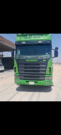 للبيع اسكانيا سنكل خلفي مزوج بس راس مربوطه تنكر 07803956448