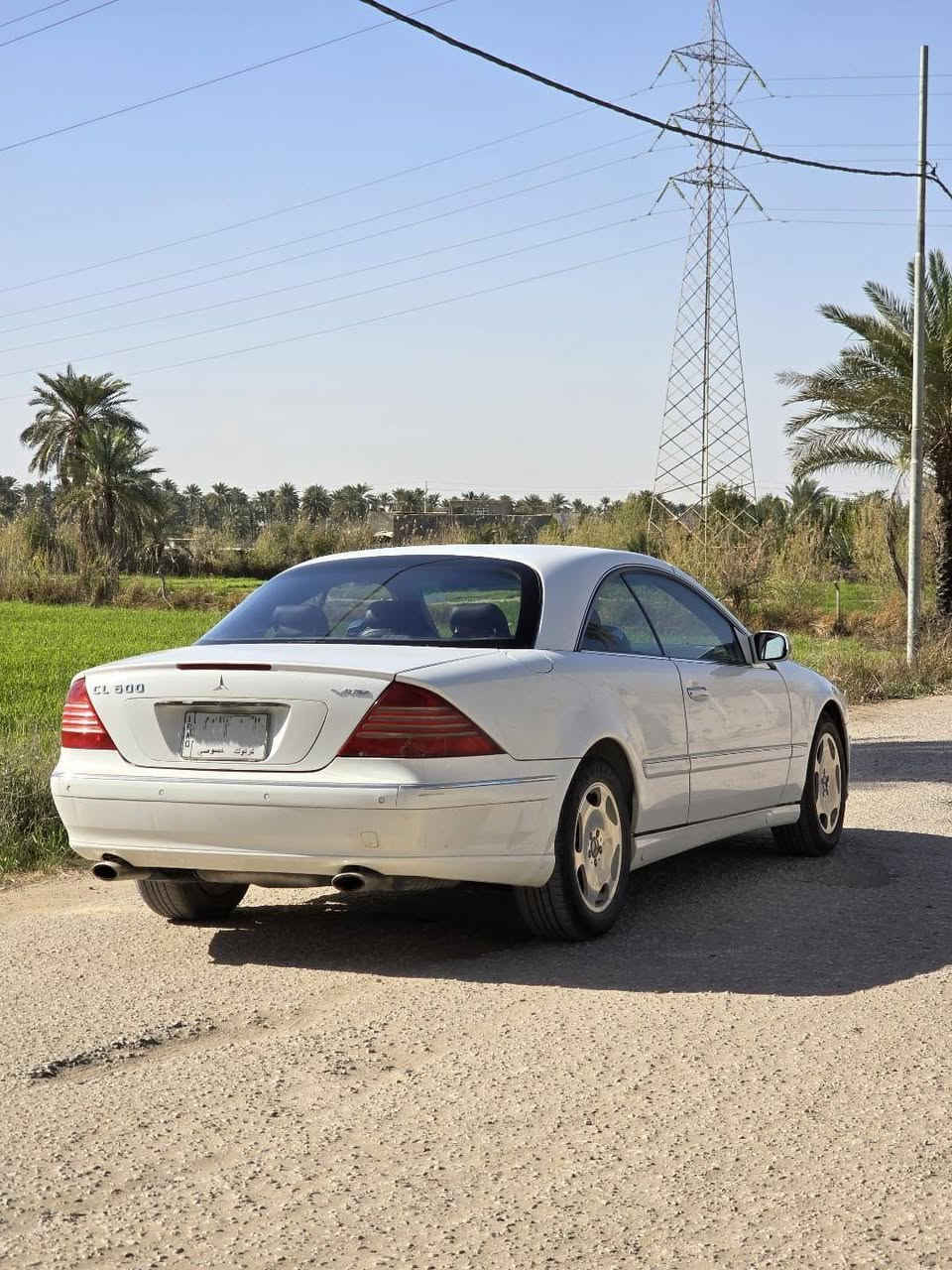 سلام عليكم
مرسيدس بنز كوبيه cl600
موديل 2002 
محرك كير دبلات جديدات 
محرك v8 
دبلات لوي 
قرار 102 مشروع وطني 
السياره باقيه على دفع الكمرك والرقم 
تبريد شغال 
مكانها نجف 
السعر 45 وبي مجال 
رقم التواصل ***********
