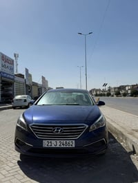 سوناتا للبيع وارد امريكي السياره حادثها بجم بدون دواخل السياره بيها صب...