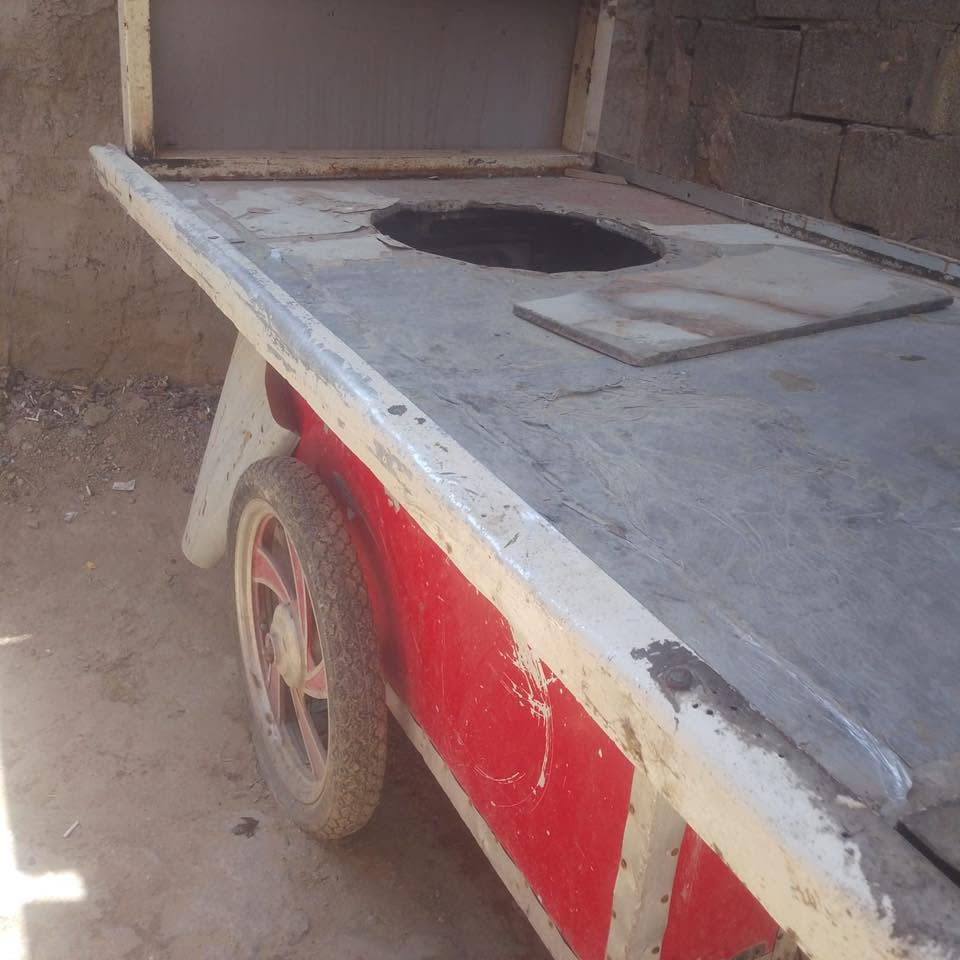 للبيع عربانة المكان بغداد مدينة الصدر بسعر 200الف وبيها مجال 
***********
