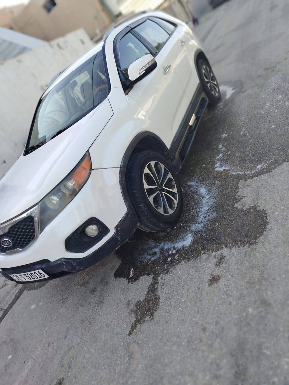 للبيع سيارة سورنتو موديل 2012 ضرر جاملغ خلفي صوب السايق تبريد فول مكينه فول حدادية جديده 
رقم بغداد انكليزي مكاني نجف تحويل ثاني يوم 
السعر 115 $
للاستفسار ***********
