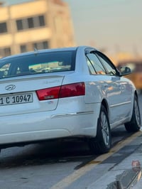 سوناتا 2009 وارد امريكي كلين بدون حادث السياره بيها صبغ نص بنيد اثر طخ...