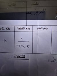 قطعة للبيع • مقابل البوابة • مكتب حاتم سلطان