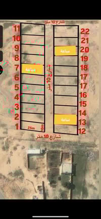 النشاما قرب الصقور • ٢٥٠م • عقد زراعي