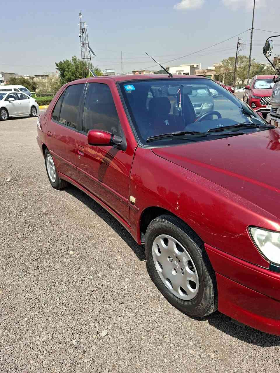 السلام عليكم بيجو للبيع 306موديل 2001سياره جاهزه تبريد ثلج صبغ دعاميات فقط رقم بغداد جديد سعر 48وبيها مجال قليل جدا مكاني بغداد ***********
