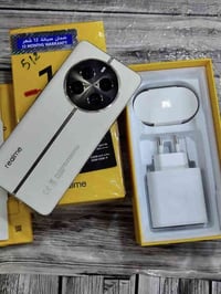 ريلمي 12برو فايف جي ذاكره 512 رام 12+12 جهاز جديد مستخدم اسبوع  قراض ك...