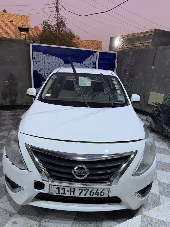 نيسان صني موديل 2019 سياره كفاله بيه بس بارد بالجاملغ الامامي سياره جاهزه من كلشي تاير ابو الخط جديد تبريد ومكينه وكير شرط بعدهن جدد سياره بسمي مداور ثاني يوم رقمه بغداد 
مكاني الناصريه المركز ***********
